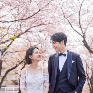 クレハオトメシダレをはじめとする桜が咲き誇るSpring Weddingも|AMANDAN PEAK（アマンダンピーク）の写真(53965139)