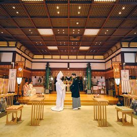 【100年以上も続く伝統】神前式*創始の神社で叶える伝統の結婚式