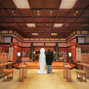「神前結婚式」創始の神社で夫婦の絆を結ぶ厳かな婚儀と祝宴を…|東京大神宮の写真(56140531)