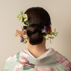 【理想的なスタイルで】透明感のあるヘアメイクや、格式あるクラシカルな和装スタイルに似合うヘアメイク等、それぞれの花嫁様にとって理想的なスタイルで当日が迎えられますように|東京大神宮マツヤサロンの写真(53344010)