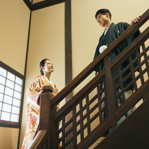 ドレスも和装も映えるクラシカルな空間|東京大神宮の写真(56141046)