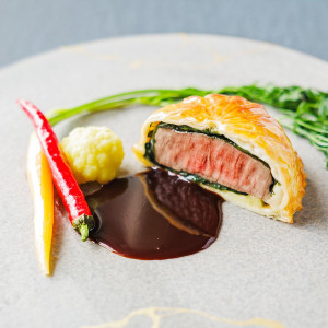 彩り豊かなソースが引き立てる、美しく仕立てた逸品|東京大神宮の写真(56140793)