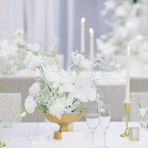 純白の装花が彩る気品あふれる空間|東京大神宮の写真(56141587)