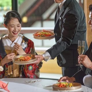 *心づくしのおもてなし*豪華試食×縁結び神社で叶える和婚体験