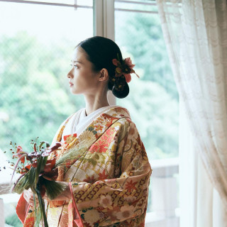 お衣装を気にされる方も多いマタニティウエディング、フェア等で何でもお気軽にご相談下さいませ