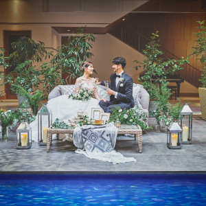 都会の喧騒を忘れさせるまるで隠れ家的な雰囲気も魅力のひとつ|LAZOR GARDEN NAGOYA（ラソール ガーデン 名古屋）の写真(53315362)
