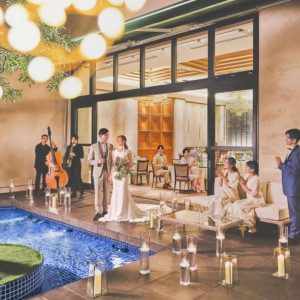 カジュアルからフォーマルまでパーティスタイルは自由にアレンジできる|LAZOR GARDEN NAGOYA（ラソール ガーデン 名古屋）の写真(53133042)