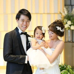 『ウェルカムベビーの結婚式場』認定 ファミリー婚も大歓迎|LAZOR GARDEN NAGOYA（ラソール ガーデン 名古屋）の写真(53132890)
