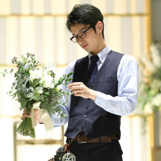 新婦を華やかに彩るブーケ。こだわりやわがままなんでも話てくださいね。
