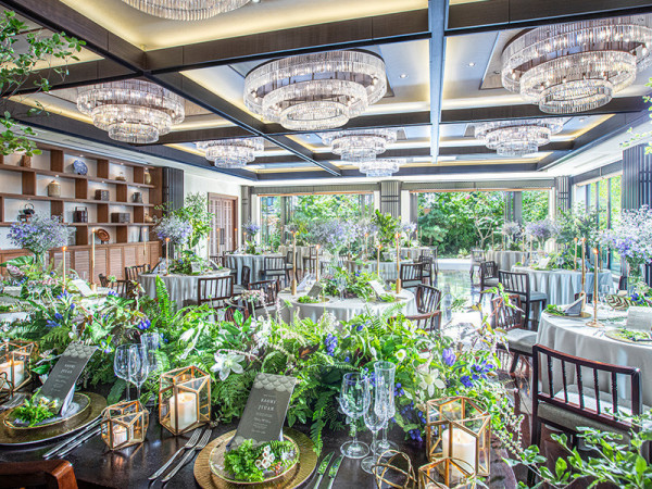 【KIYOMIZU -キヨミズ-】四季が彩る庭園付き披露宴会場