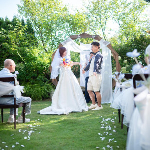 ガーデン挙式≪リアルコーディネートフェア≫♪