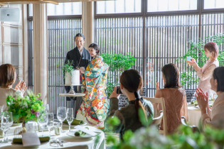 上質空間に囲まれたパーティを|京都祝言 SHU:GENの写真(53313498)