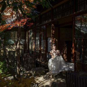 季節ごとに違った色や雰囲気を味わうことができます|京都祝言 SHU:GENの写真(53312610)