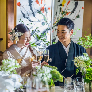 少人数での挙式＆会食がワンランク上で叶うスペシャルプランが登場！|京都祝言 SHU:GENの写真(53312534)