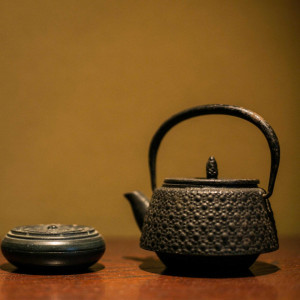 旧三井邸時代から受継ぐ茶釜|京都祝言 SHU:GENの写真(53314483)