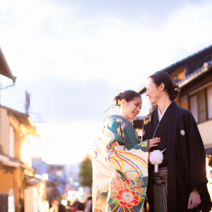 京都の街並みを感じながらお二人で。|京都祝言 SHU:GENの写真(53315367)