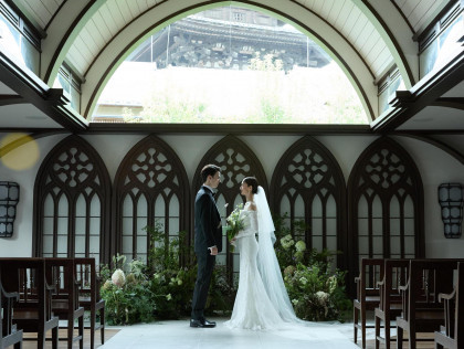 これからの人生を照らす結婚式も
その先に続いていく
かけがえのない幸せも。