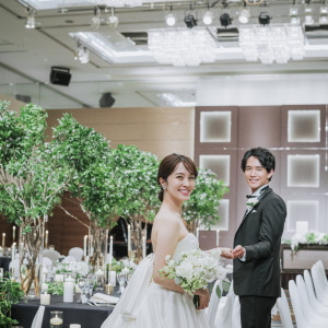 ゴージャスな会場でのショット|PARTY Wedding by ホテルメトロポリタンの写真(54289242)