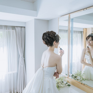 専用ルームでお支度|PARTY Wedding by ホテルメトロポリタンの写真(54289237)
