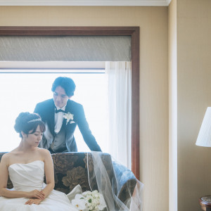 お支度後にくつろぐ時間|PARTY Wedding by ホテルメトロポリタンの写真(54289243)