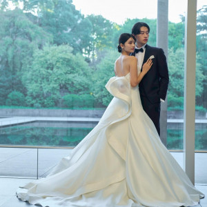 ブラックタキシードとのコーディネートもピッタリ！|PARTY Wedding by ホテルメトロポリタンの写真(56620119)