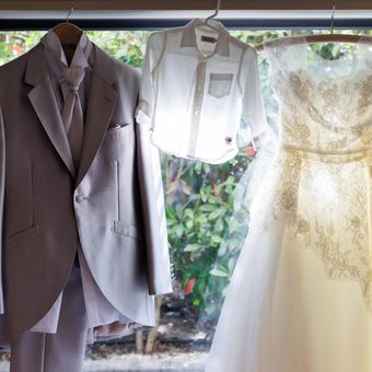 お子さまのお披露目も兼ねた結婚式
