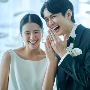 ゲストとの距離も近いからこそおふたりらしい表情に|ザ ジャクソン ガーデンの写真(54808612)