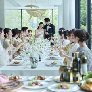 《少人数*20名～OK》自然×開放感のリラックスWD*美食＆感動挙式