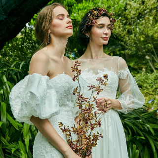 最旬ブランド8,000点以上の多彩なラインナップから選べる!花嫁ドレス試着体験&骨格*カラー美容診断