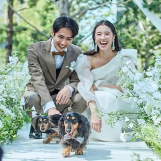 【ペット婚限定】挙式＆披露宴も一緒に♪愛犬と1日過ごせるWD