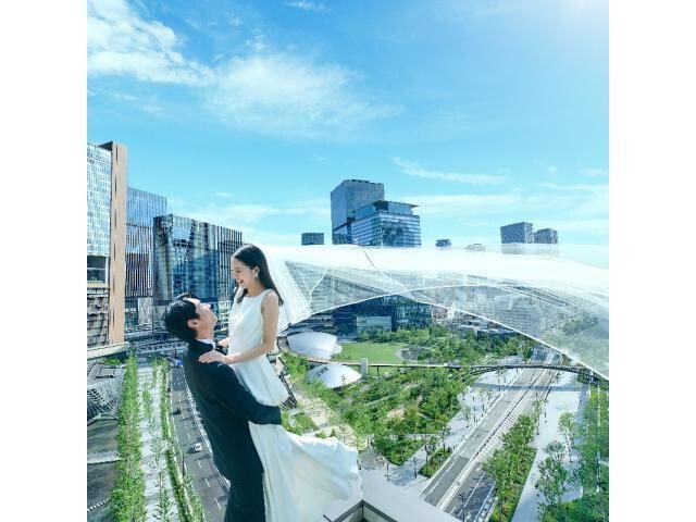 【大阪駅直結】好アクセス×自然で叶うガーデンウエディング