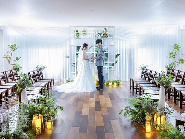 【チャペル】挙式は選べる2スタイル