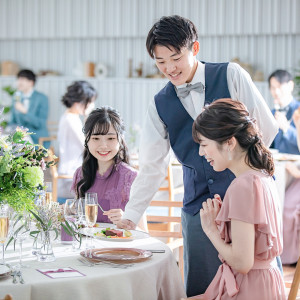 世界に一つだけのオリジナル料理でゲストをもてなす|MARINE TOWER WEDDING（マリンタワー ウエディング）の写真(54269514)