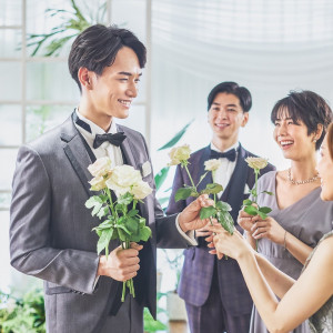 【チャペル】ダーズンローズセレモニー|MARINE TOWER WEDDING（マリンタワー ウエディング）の写真(54255830)