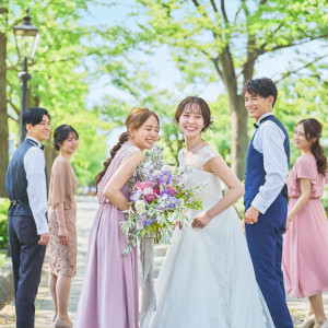 空×海×緑の自然に包まれる特別なステージ|MARINE TOWER WEDDING（マリンタワー ウエディング）の写真(54269572)