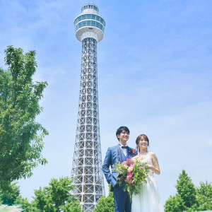 1961年の開業より横浜を見守り続けてきた横浜マリンタワー|MARINE TOWER WEDDING（マリンタワー ウエディング）の写真(54269568)