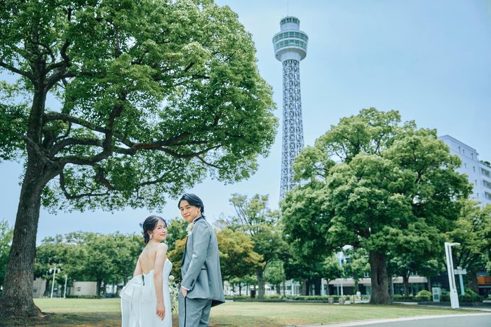 「横浜マリンタワー」がいつまでもおふたりに寄り添い続ける特別な場所に。
