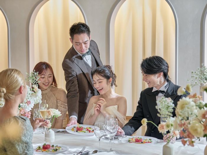 料理を楽しみにしているゲストは想像以上に多いもの。“本当に美味しい”にこだわります。
