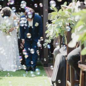 ルーフトップテラスではバブルシャワー、バルーンリリースなど行うことができます|Kubelto｜クベルトの写真(56089041)