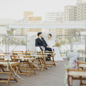 スタイリッシュでありながら、リラックスした挙式を|Restaurant Sola｜レストラン ソラの写真(54764363)