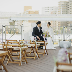 見渡せば広がる青空の下、心地の良い波音をBGMに、あたたかな挙式をお迎えください|Restaurant Sola|レストラン ソラの写真(54594460)