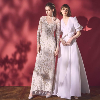 曲線美が美しいスタイルは、花嫁の美しさをより一層引き立たせます