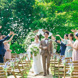 森の中のガーデン挙式料プレゼント！