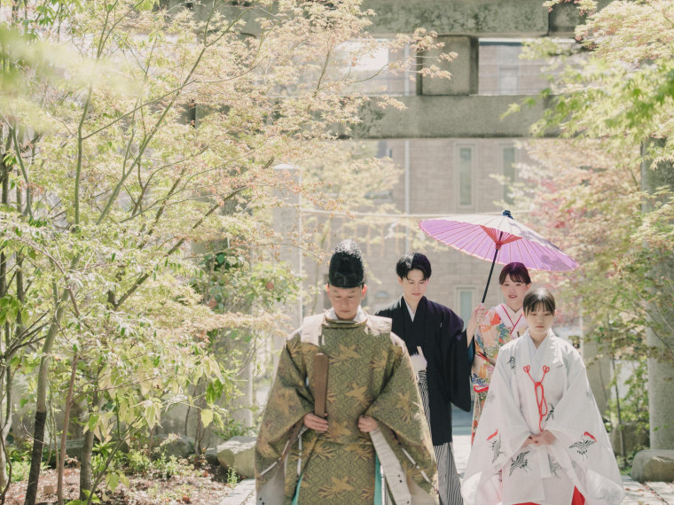 福岡市内の神社挙式もサポートいたします