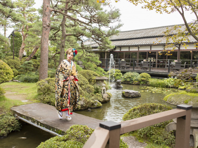 貸切だから叶う！【日本庭園でのガーデン結婚式・演出】