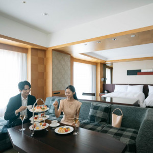 式後も家族としてあり続けるホテルでの滞在|グランド ハイアット 福岡の写真(55746119)