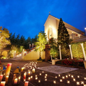 ナイトの雰囲気は幻想的|ララシャンス迎賓館・伊万里迎賓館の写真(55047978)