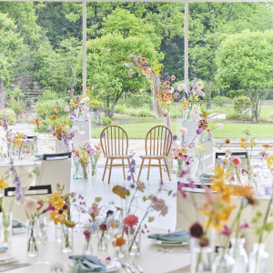 ナチュラルなコーディネート|ララシャンス迎賓館・伊万里迎賓館の写真(55048059)