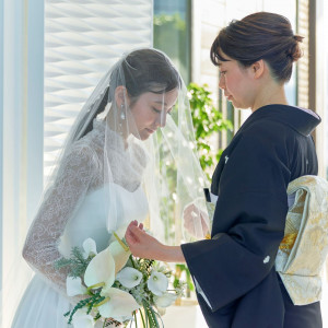 ベールダウンの儀式|ララシャンス迎賓館・伊万里迎賓館の写真(55047504)