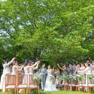 フラワーシャワー|ララシャンス迎賓館・伊万里迎賓館の写真(55020995)